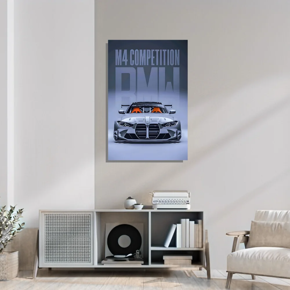 Djane Studio Car Acrylic Wall Frame | Luxury Car Wall Frame for Living Room, Bedroom, Office & Gaming Room | Modern Home Décor | Pack of 1 | Size 15x10 Inch